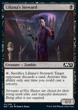 Liliana's Steward - Core 2021 (Common) [M21-111] - JotaCards - Tu Tienda de TCG