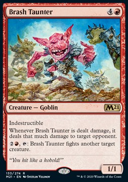 Brash Taunter - Core 2021 (Rare) [M21-133] - JotaCards - Tu Tienda de TCG