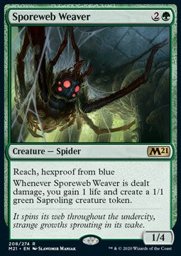 Sporeweb Weaver - Core 2021 (Rare) [M21-208] - JotaCards - Tu Tienda de TCG