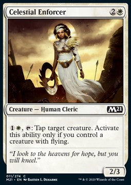 Celestial Enforcer - Core 2021 (Common) [M21-11] - JotaCards - Tu Tienda de TCG