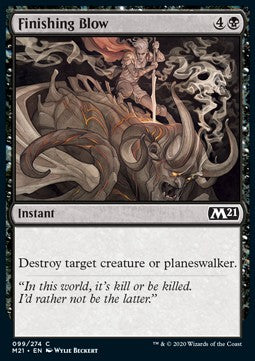 Finishing Blow - Core 2021 (Common) [M21-99] - JotaCards - Tu Tienda de TCG