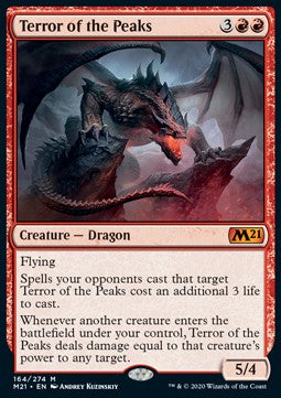 Terror of the Peaks - Core 2021 (Mythic) [M21-164] - JotaCards - Tu Tienda de TCG
