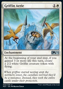 Griffin Aerie - Core 2021 (Uncommon) [M21-22] - JotaCards - Tu Tienda de TCG