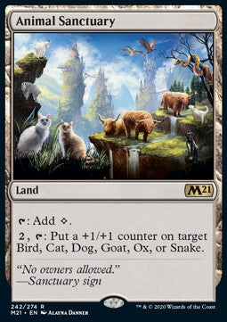 Animal Sanctuary - Core 2021 (Rare) [M21-242] - JotaCards - Tu Tienda de TCG