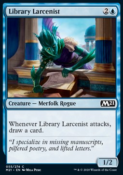 Library Larcenist - Core 2021 (Common) [M21-55] - JotaCards - Tu Tienda de TCG