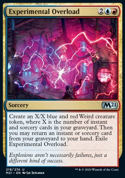 Experimental Overload - Core 2021 (Uncommon) [M21-218] - JotaCards - Tu Tienda de TCG