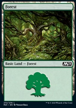 Forest (V.1) - Core 2021 (Land) [M21-272] - JotaCards - Tu Tienda de TCG