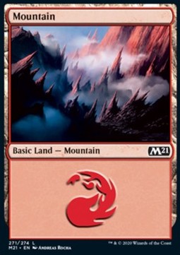 Mountain (V.3) - Core 2021 (Land) [M21-271] - JotaCards - Tu Tienda de TCG