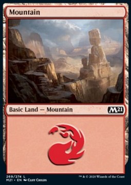 Mountain (V.1) - Core 2021 (Land) [M21-269] - JotaCards - Tu Tienda de TCG