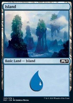 Island (V.3) - Core 2021 (Land) [M21-265] - JotaCards - Tu Tienda de TCG