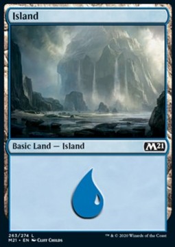 Island (V.1) - Core 2021 (Land) [M21-263] - JotaCards - Tu Tienda de TCG