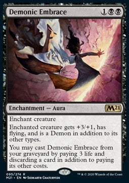 Demonic Embrace - Core 2021 (Rare) [M21-95] - JotaCards - Tu Tienda de TCG