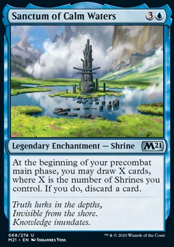 Sanctum of Calm Waters - Core 2021 (Uncommon) [M21-68] - JotaCards - Tu Tienda de TCG