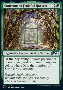 Sanctum of Fruitful Harvest - Core 2021 (Uncommon) [M21-203] - JotaCards - Tu Tienda de TCG