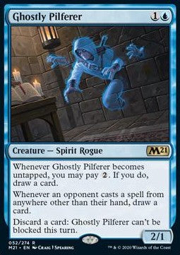 Ghostly Pilferer - Core 2021 (Rare) [M21-52] - JotaCards - Tu Tienda de TCG