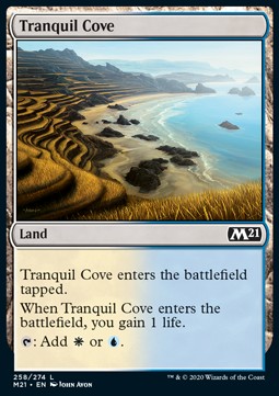 Tranquil Cove - Core 2021 (Common) [M21-258] - JotaCards - Tu Tienda de TCG