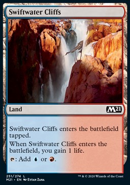 Swiftwater Cliffs - Core 2021 (Common) [M21-251] - JotaCards - Tu Tienda de TCG
