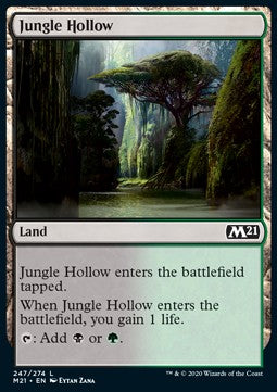 Jungle Hollow - Core 2021 (Common) [M21-247] - JotaCards - Tu Tienda de TCG