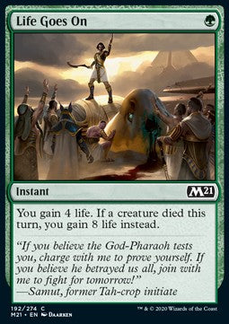 Life Goes On - Core 2021 (Common) [M21-192] - JotaCards - Tu Tienda de TCG