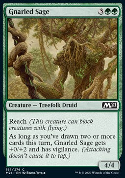 Gnarled Sage - Core 2021 (Common) [M21-187] - JotaCards - Tu Tienda de TCG