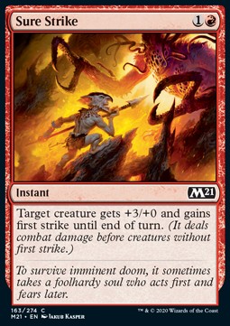 Sure Strike - Core 2021 (Common) [M21-163] - JotaCards - Tu Tienda de TCG