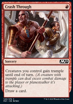 Crash Through - Core 2021 (Common) [M21-140] - JotaCards - Tu Tienda de TCG