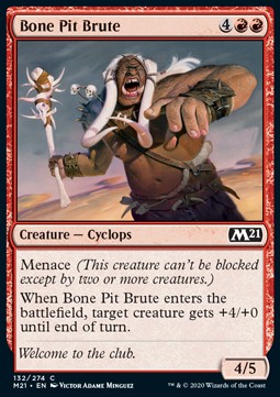 Bone Pit Brute - Core 2021 (Common) [M21-132] - JotaCards - Tu Tienda de TCG