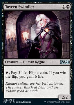 Tavern Swindler - Core 2021 (Uncommon) [M21-124] - JotaCards - Tu Tienda de TCG