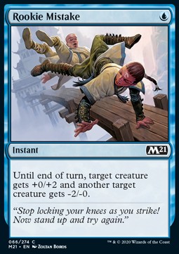 Rookie Mistake - Core 2021 (Common) [M21-66] - JotaCards - Tu Tienda de TCG