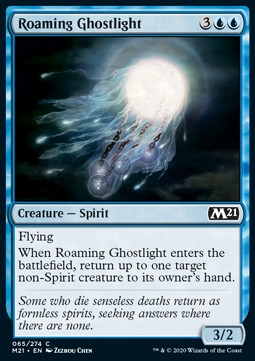 Roaming Ghostlight - Core 2021 (Common) [M21-65] - JotaCards - Tu Tienda de TCG