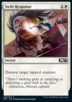 Swift Response - Core 2021 (Common) [M21-40] - JotaCards - Tu Tienda de TCG