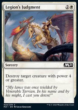Legion's Judgment - Core 2021 (Common) [M21-24] - JotaCards - Tu Tienda de TCG