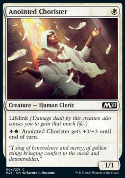 Anointed Chorister - Core 2021 (Common) [M21-4] - JotaCards - Tu Tienda de TCG