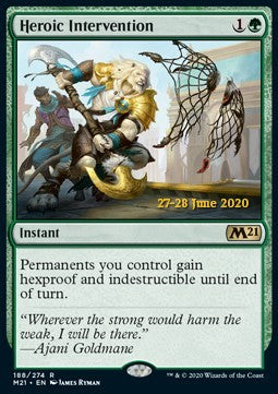 Heroic Intervention (V.2) - Core 2021: Promos (Rare) [PM21-188] - JotaCards - Tu Tienda de TCG