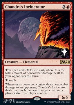 Chandra's Incinerator (V.1) - Core 2021: Promos (Rare) [PM21-136] - JotaCards - Tu Tienda de TCG