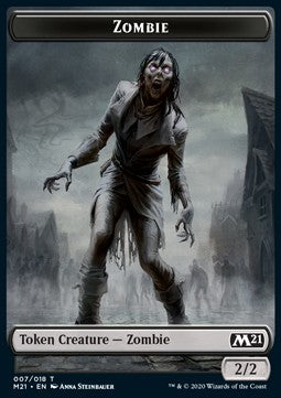 Zombie Token (Black 2/2) - Core 2021: Extras (Token) [XM21-T07] - JotaCards - Tu Tienda de TCG