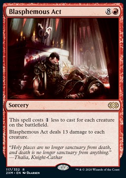 Blasphemous Act - Double Masters (Rare) [2XM-117] - JotaCards - Tu Tienda de TCG
