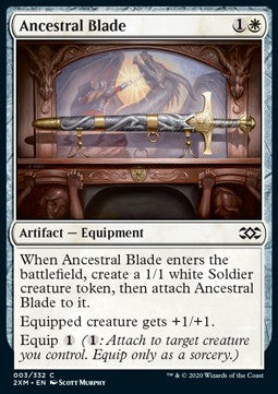 Ancestral Blade - Double Masters (Common) [2XM-3] - JotaCards - Tu Tienda de TCG