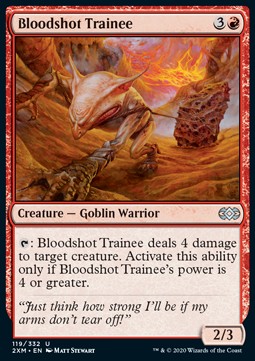 Bloodshot Trainee - Double Masters (Uncommon) [2XM-119] - JotaCards - Tu Tienda de TCG