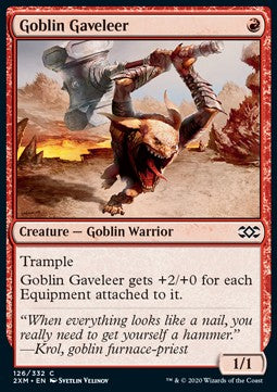 Goblin Gaveleer - Double Masters (Common) [2XM-126] - JotaCards - Tu Tienda de TCG