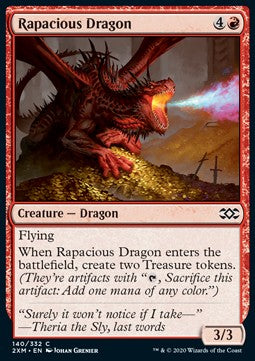 Rapacious Dragon - Double Masters (Common) [2XM-140] - JotaCards - Tu Tienda de TCG