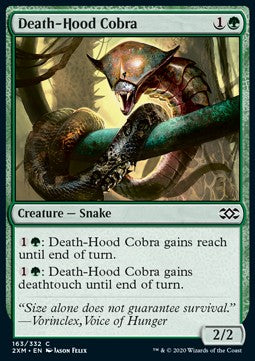 Death-Hood Cobra - Double Masters (Common) [2XM-163] - JotaCards - Tu Tienda de TCG