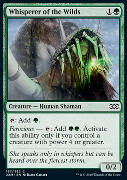Whisperer of the Wilds - Double Masters (Common) [2XM-187] - JotaCards - Tu Tienda de TCG