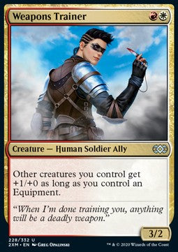 Weapons Trainer - Double Masters (Uncommon) [2XM-228] - JotaCards - Tu Tienda de TCG