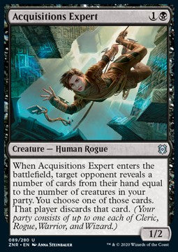 Acquisitions Expert - Zendikar Rising (Uncommon) [ZNR-89] - JotaCards - Tu Tienda de TCG