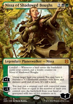 Nissa of Shadowed Boughs - Zendikar Rising: Extras (Mythic) [XZNR-283] - JotaCards - Tu Tienda de TCG