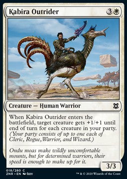 Kabira Outrider - Zendikar Rising (Common) [ZNR-18] - JotaCards - Tu Tienda de TCG