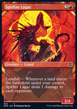 Spitfire Lagac - Zendikar Rising: Extras (Common) [XZNR-302] - JotaCards - Tu Tienda de TCG