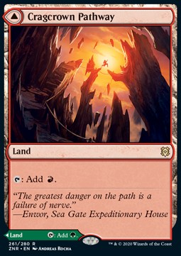 Cragcrown Pathway // Timbercrown Pathway - Zendikar Rising (Rare) [ZNR-261] - JotaCards - Tu Tienda de TCG
