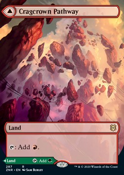 Cragcrown Pathway // Timbercrown Pathway - Zendikar Rising: Extras (Rare) [XZNR-287] - JotaCards - Tu Tienda de TCG
